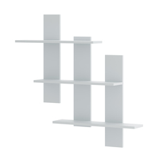 Полка настенная ГРАНИКУМ Эконис серый