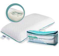 Подушка ортопедическая с эффектом памяти 60х40х12 WONDERFUL SLEEP