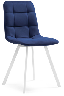 Стул Woodville Чилли, синий/белый