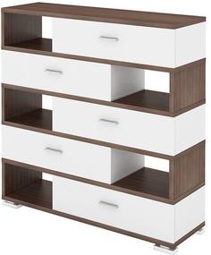 Стеллаж Мэрдэс СБ-40/5 Шамони/Белый жемчуг Merdes