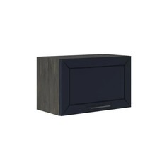 Шкаф навесной кухонный RAUS В500-Г Глэдис, Ясень Анкор темный /темно-синий