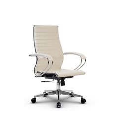 Кресло компьютерное МЕТТА-10(MPES)/подл.116/осн.004 Белый