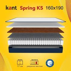 Матрас анатомический на кровать Kant Spring K5 160х190х17 Кант