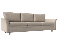 Диван прямой София рогожка бежевый Лига Диванов