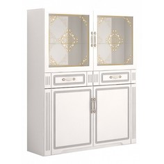 Комод Ижмебель Виктория 39 IZH_T0017126 35х120,2х77,4 см, белый