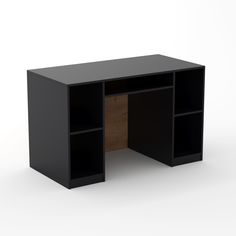 Компьютерный стол Re-seption черный дуб крафт золотой 1100х760х600