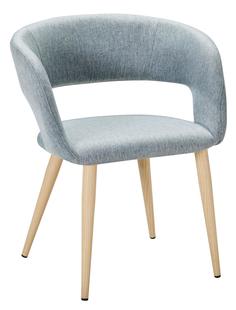 Стул RHOME Hugs светло-серый/натуральный дуб