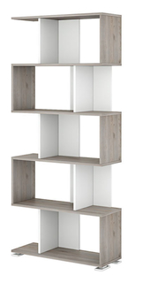 Стеллаж Мэрдэс СЛ-5 Нельсон/Белый жемчуг Merdes