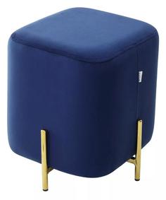 Пуф M-CITY ARES BLUVEL-86 NAVY BLUE / GOLD