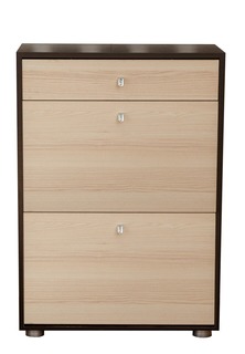 Обувница Betel МИНИ ЛАЙТ МЛ-7 Венге/Ясень Шимо светлый Бител