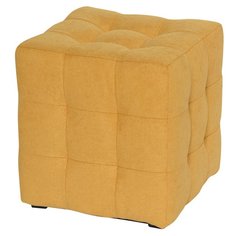 Пуф DreamBag Лотос Велюр Желтый