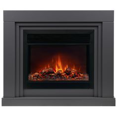 Электрокамин RealFlame Stanley 26 GR-P718 с очагом MoonBlaze DELUXE Black