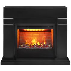 Электрокамин RealFlame Lindelse 26 BLM-P918 с очагом 3D Helios 26