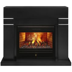 Электрокамин RealFlame Lindelse 26 BLM-P918 с очагом 3D Novara 26