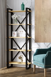 Стеллаж напольный Mi Vida Loft коричневый