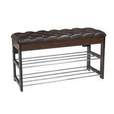 Банкетка-скамейка Leset Грейс 78,6х30,6х47 oregon perlamutr 120/орех