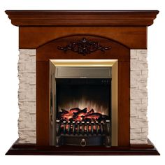 Электрокамин RealFlame Neapolis STD/EUG NT-315 с очагом Fobos Lux Brass