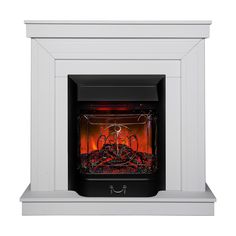 Электрокамин RealFlame Naomi R STD WTM-F511 с очагом Majestic Lux Black