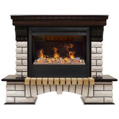 Электрокамин RealFlame Country VR 26 AO-215 с очагом 3D Helios 26 SBG