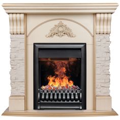 Электрокамин RealFlame Athena STD/EUG WT-619G с очагом 3D Oregan