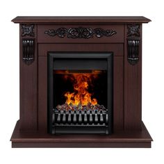 Электрокамин RealFlame Dominica R STD/EUG DN-F817 с очагом 3D Oregan