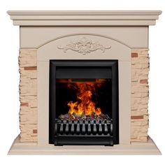 Электрокамин RealFlame Neapolis STD/EUG WT-F612 с очагом 3D Oregan