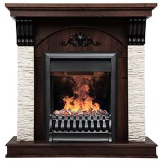 Электрокамин RealFlame Corfino R STD/EUG NT-F316 с очагом 3D Oregan
