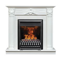 Электрокамин RealFlame Stefania R STD/EUG WT-F614 с очагом 3D Oregan