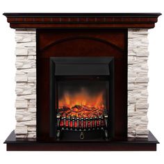 Электрокамин RealFlame Elford VR STD/EUG/25.5 AO-215 с очагом Fobos Lux Black