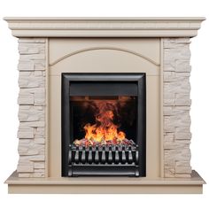 Электрокамин RealFlame Elford VR STD/EUG/25.5/HL/24 WT-614 с очагом 3D Oregan