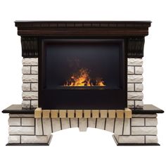 Электрокамин RealFlame Country VR 26 AO-215 с очагом 3D Cassette 630 панель + Black встав