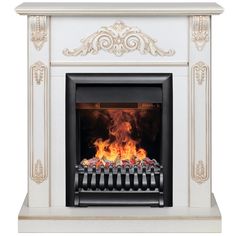 Электрокамин RealFlame Anita STD/EUG WT-519G с очагом 3D Oregan