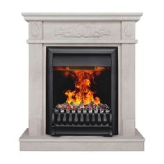 Электрокамин RealFlame Adelaida R STD/EUG WT-F715 с очагом 3D Oregan
