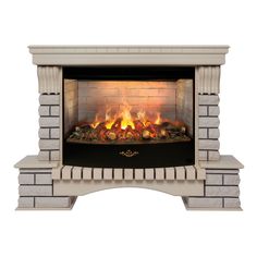 Электрокамин RealFlame Country VR 33/FS33W WT-614 с очагом 3D Firestar 33