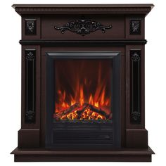 Электрокамин RealFlame Lilian R STD/EUG DN-F817 с очагом Eugene