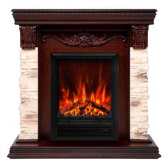 Электрокамин RealFlame Patricia STD/EUG NT-317 с очагом Eugene