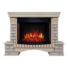 Электрокамин RealFlame Country VR 33/FS33W WT-614 с очагом Firespace 33