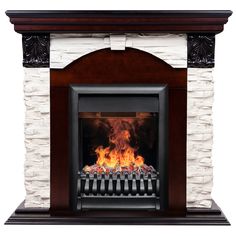 Электрокамин RealFlame Dublin Lux STD/EUG AO-215 с очагом 3D Oregan