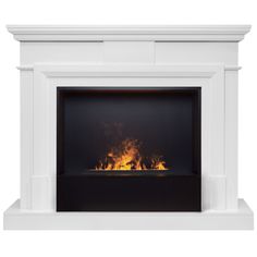 Электрокамин RealFlame Marco 25.5/26 WT-P511 с очагом 3D Cassette 630 панель + Black