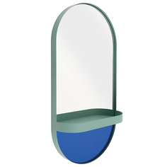 Зеркало Oval, 30,5х60х10,5 см, мятное Remember XWS02