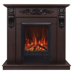 Электрокамин RealFlame Dominica R STD/EUG DN-F817 с очагом Eugene