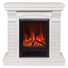 Электрокамин RealFlame Jazz STD/EUG WT-P511 с очагом Eugene
