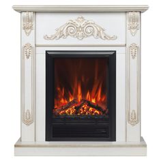 Электрокамин RealFlame Anita STD/EUG WT-519G с очагом Eugene