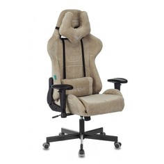 Кресло игровое Бюрократ VIKING KNIGHT LT21 FABRIC песочный Magazinmebeli.Net
