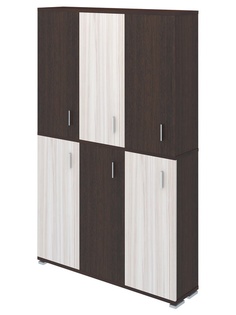 Стеллаж Мэрдэс ПУ-40-4 Венге/Карамель Merdes