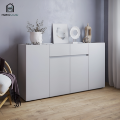 Комод HomeGrad Мика 1604х870х384 Белый