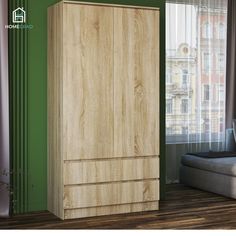 Шкаф HomeGrad Мальм 800 Сонома