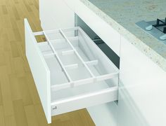 Комплект фурнитуры ящика HETTICH InnoTech Atira полного выдвижения с Silent System