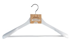 Вешалка для одежды 4Home White 42 см