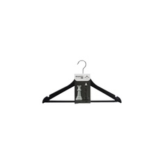 Вешалка для одежды 4Home Black пластиковая 42 см